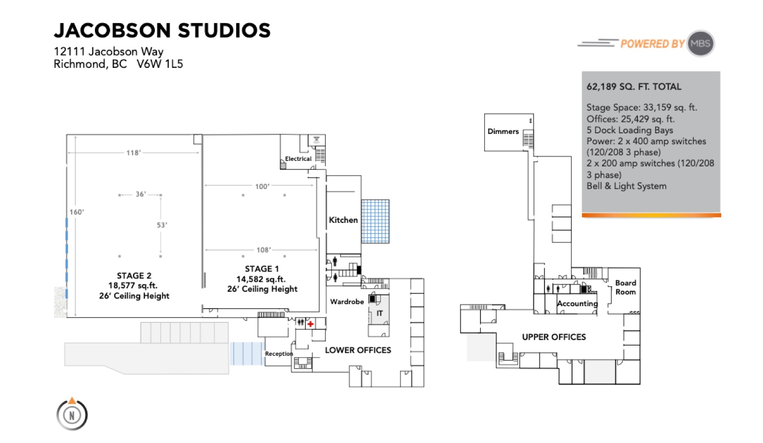 MBS Canada Jacobson Studios Floor Plan